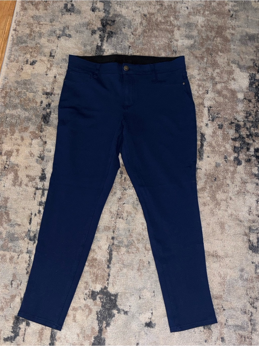 a.n.a Women's Navy Skinny Stretch Jeans